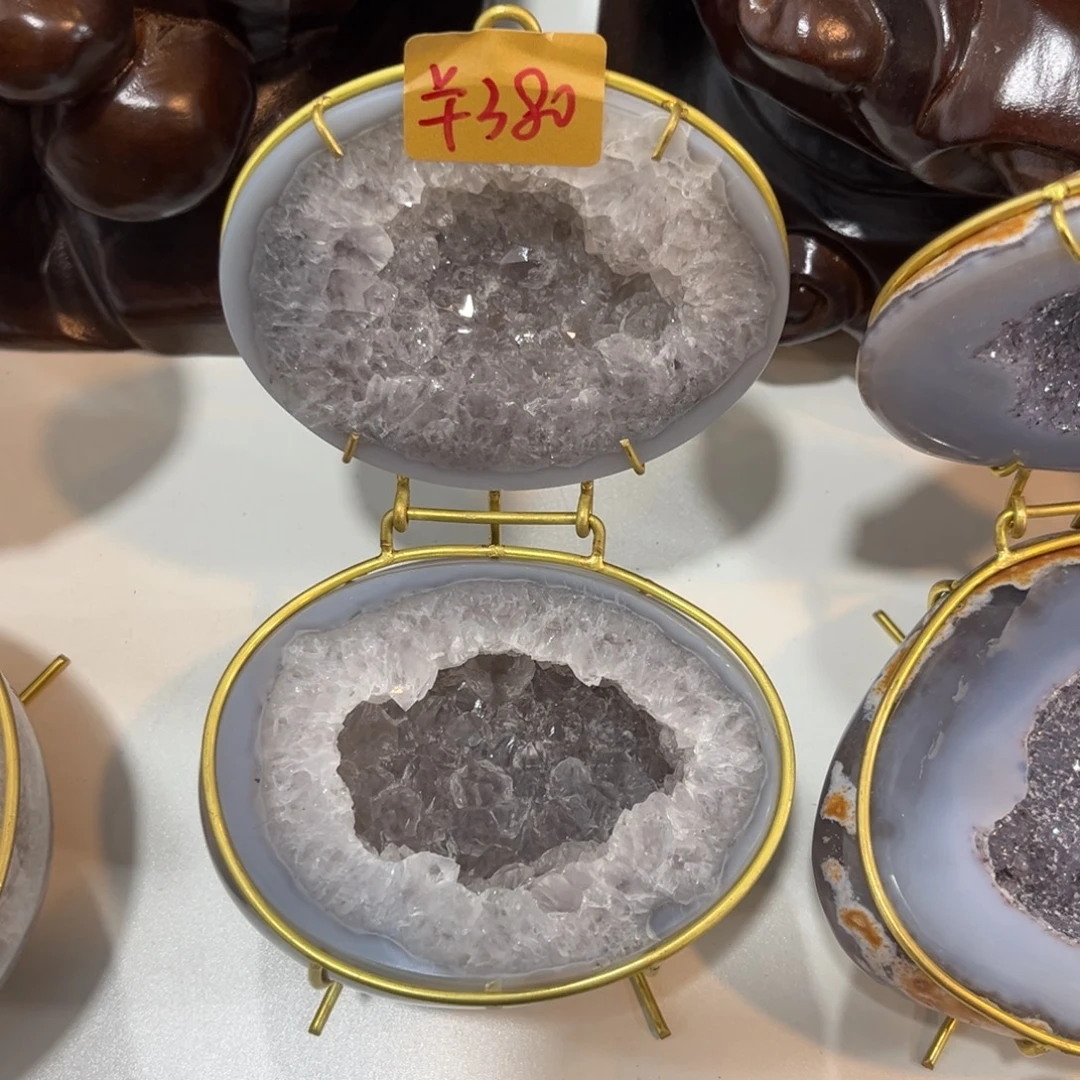 未镶嵌紫晶摆件水晶
