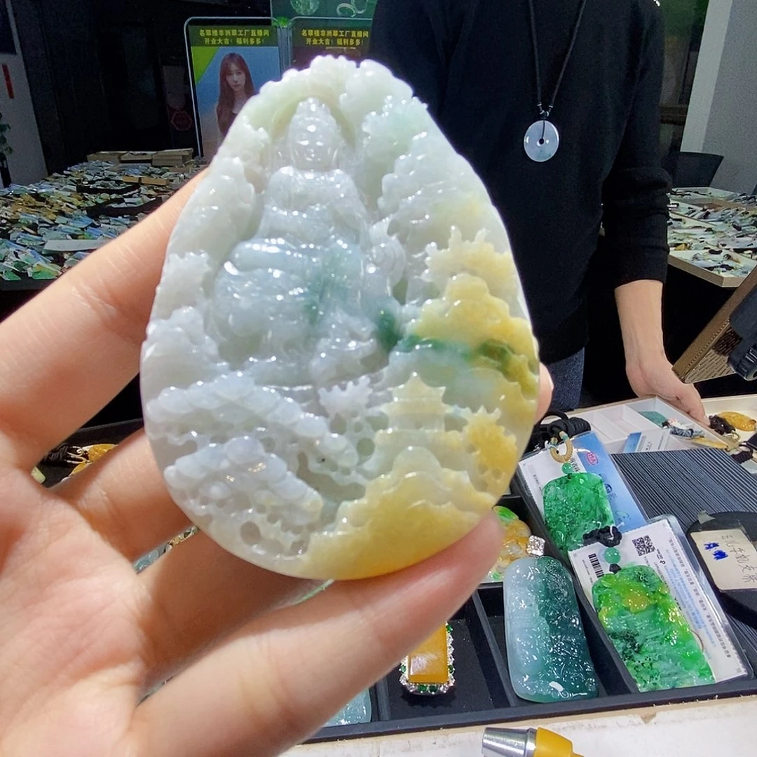 颈饰未镶嵌翡翠翡翠