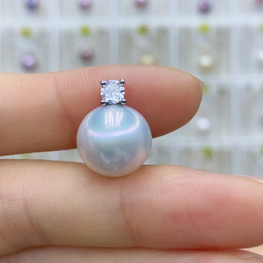 淡水珍珠合金吊坠(赠链)