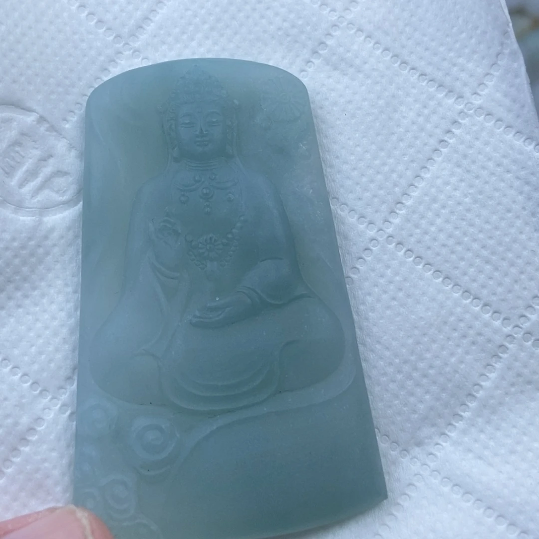 定制翡翠未镶嵌更*力观音