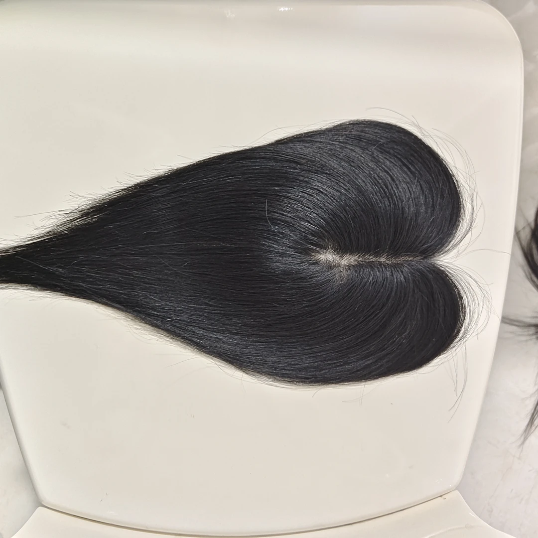 7x11金丝波点仿真头皮【NO退NO换看好再拍】微瑕高品质假发 遮头顶