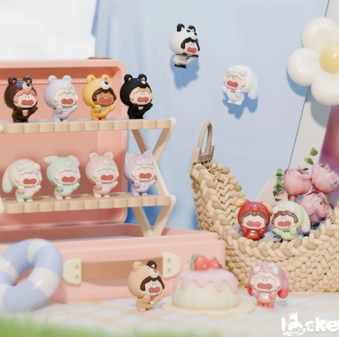 【拆盒】QUUPID举高高萌粒盲袋盲盒可爱手办潮玩