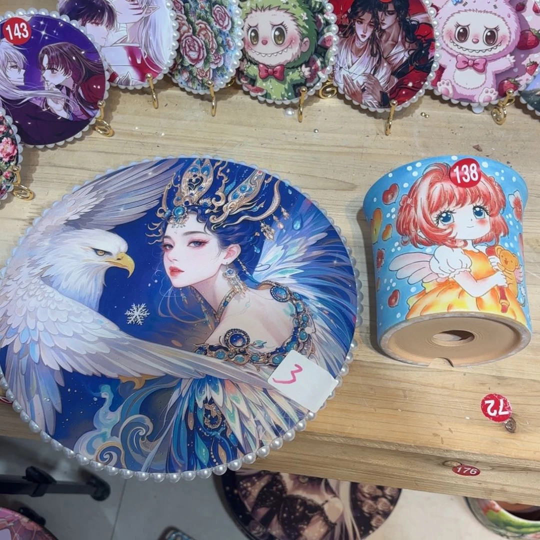 王***大景德镇手绘花盆陶瓷