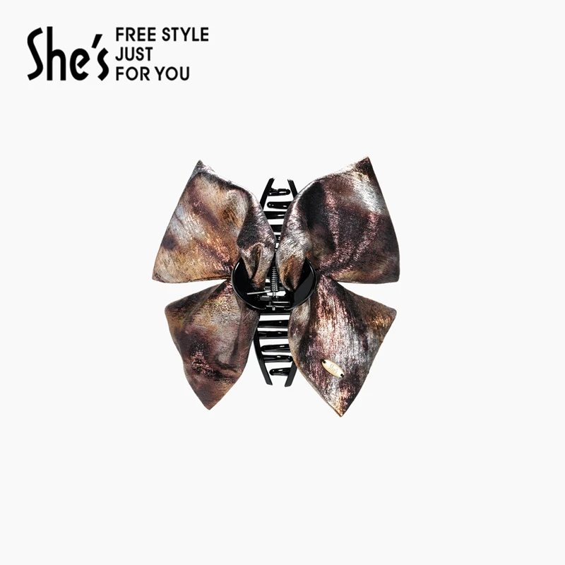 shes茜子巴比耶序美拉德发夹复古宫廷简约风抓夹高级感鲨鱼夹