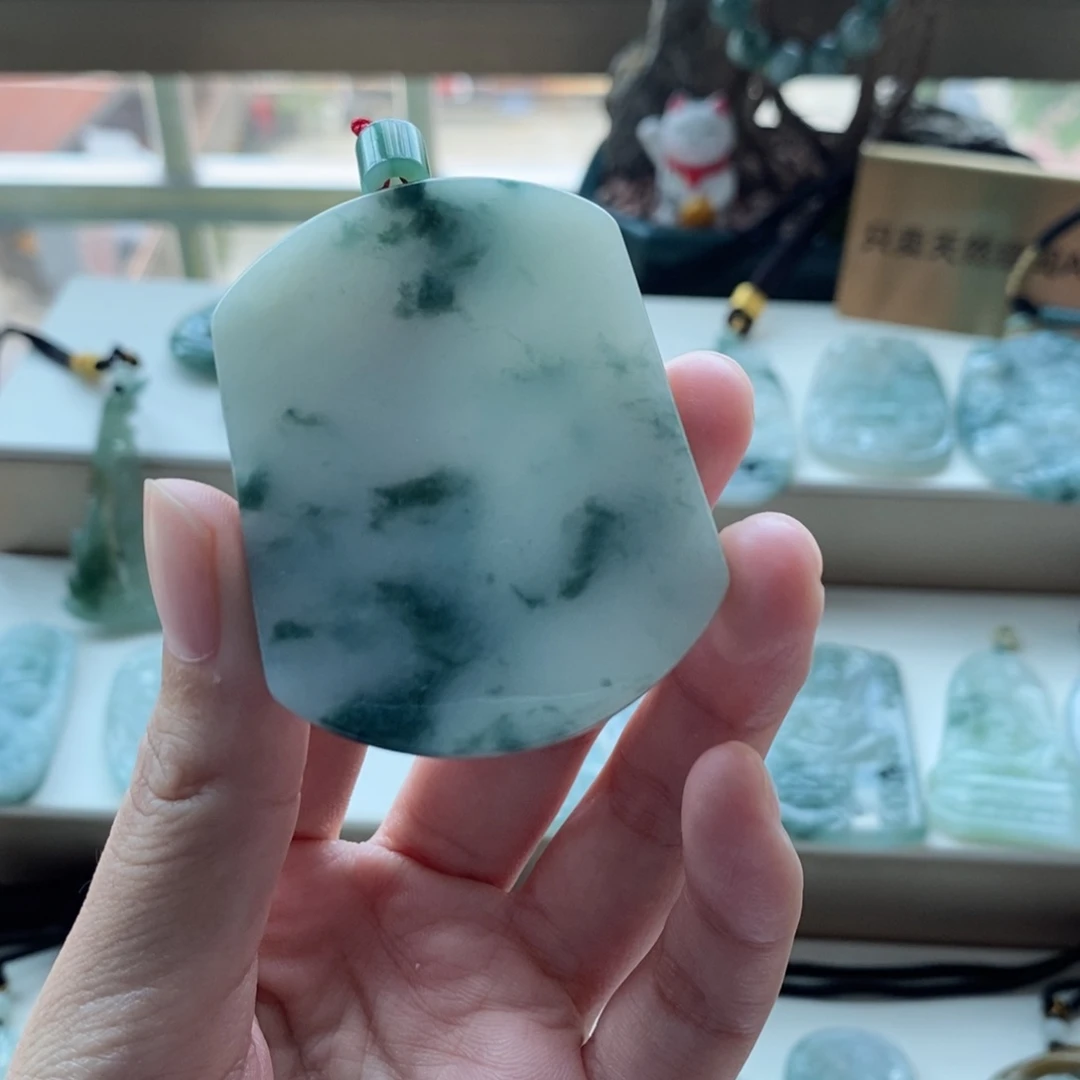 【闪购商品】颈饰未镶嵌翡翠阿*哥天然缅甸A货翡翠