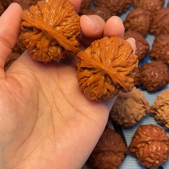 吊坠文玩核桃42纹山