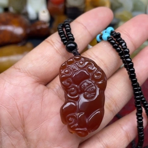 玛瑙/玉髓未镶嵌颈饰67