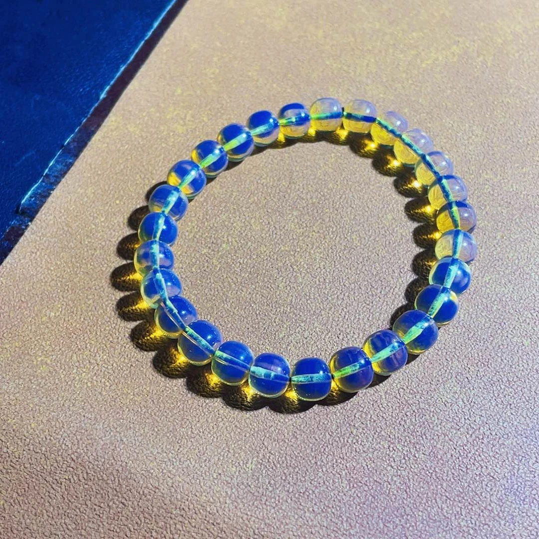 未镶嵌蓝珀裸石老型7