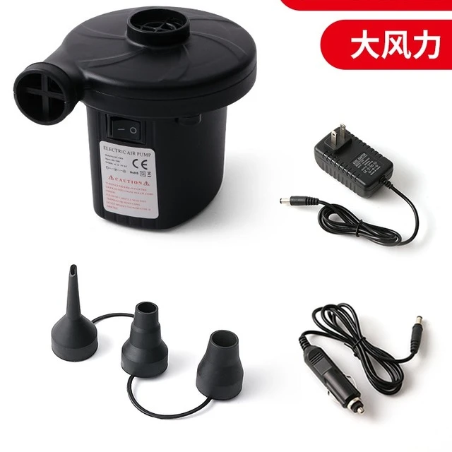 充气床垫充气泵气球打气筒充气泵抽气电泵儿童游泳圈游泳池打气机