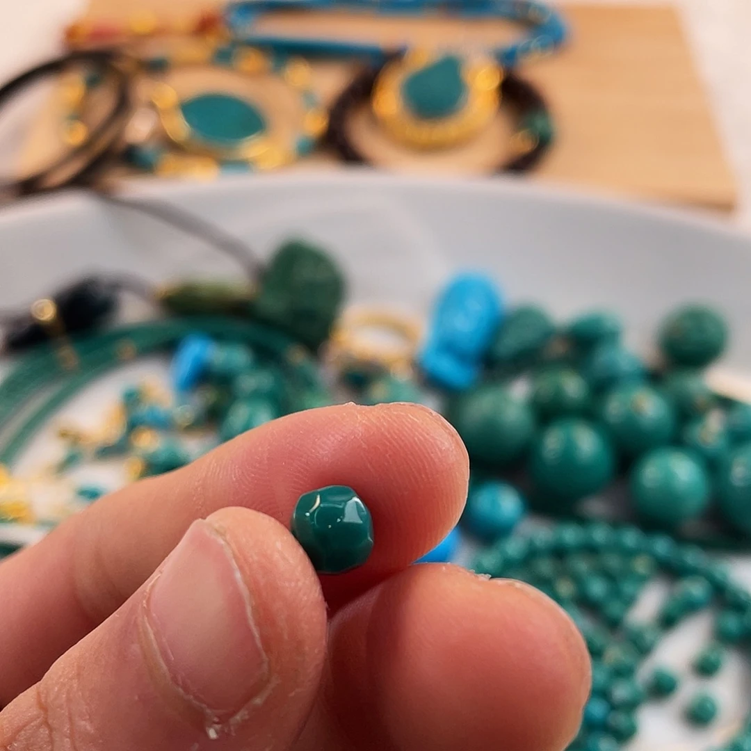 仙***丶绿松石未镶嵌配饰