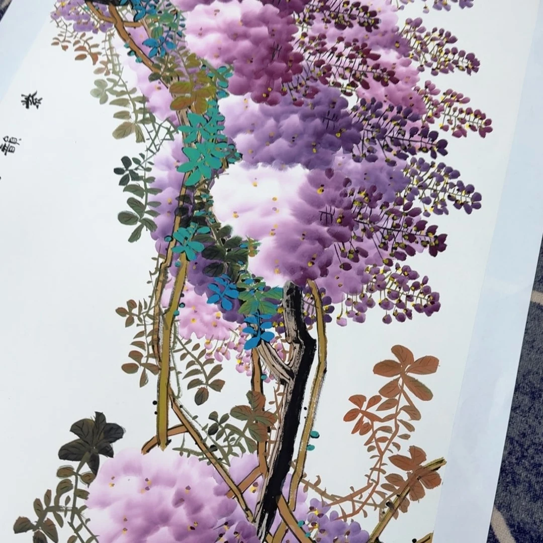 国画国画作品山水花鸟