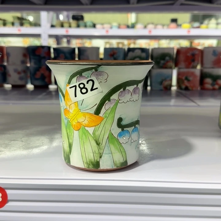 红陶田小姐多肉花盆