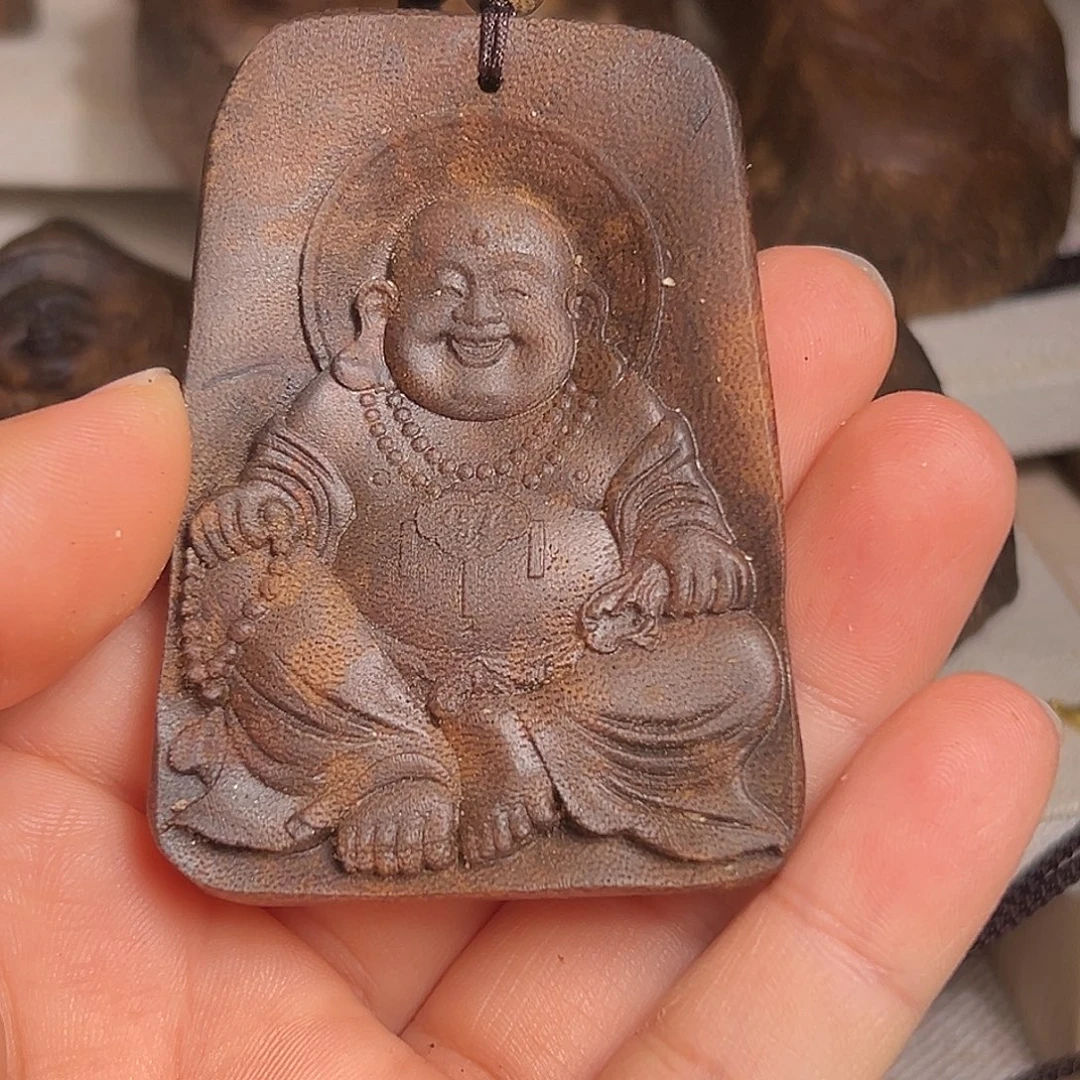 风***海沉香吊坠海南天然野包头