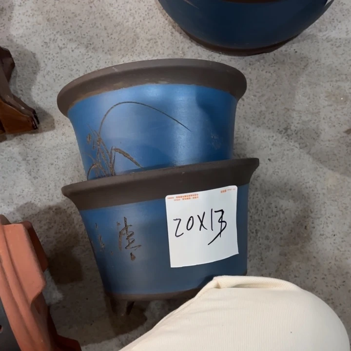 紫砂花盆紫砂的颜色