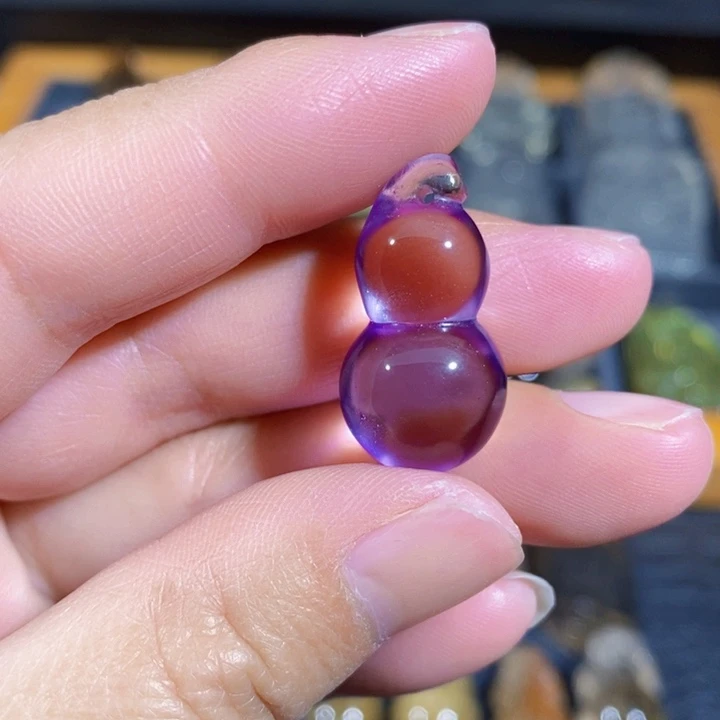 发晶颈饰未镶嵌吊坠