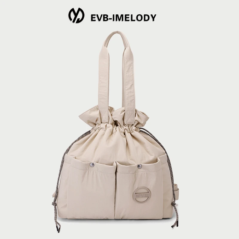 EVB 网红大容量简约手提包高颜值时尚百搭单肩包2024新款腋下包