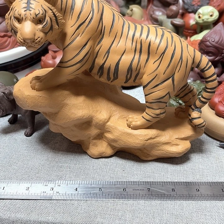 紫砂茶宠朵***豆上山虎虎