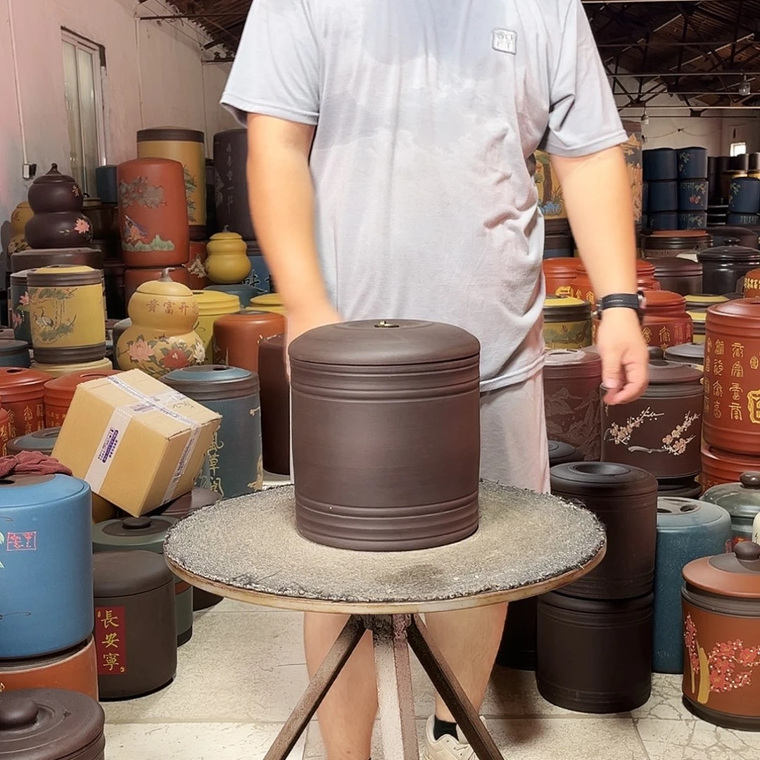 紫砂茶叶罐茶叶罐