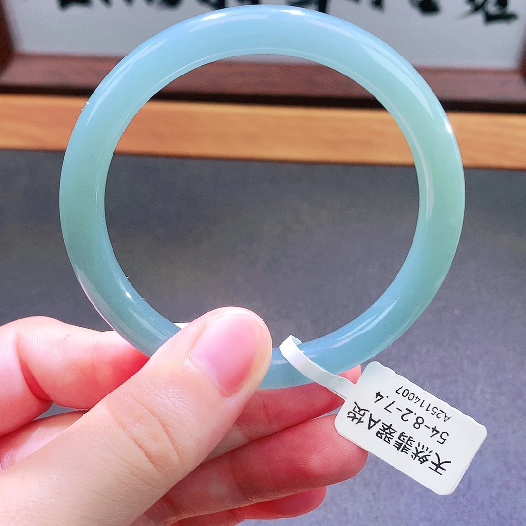 翡翠未镶嵌手镯天然翡翠