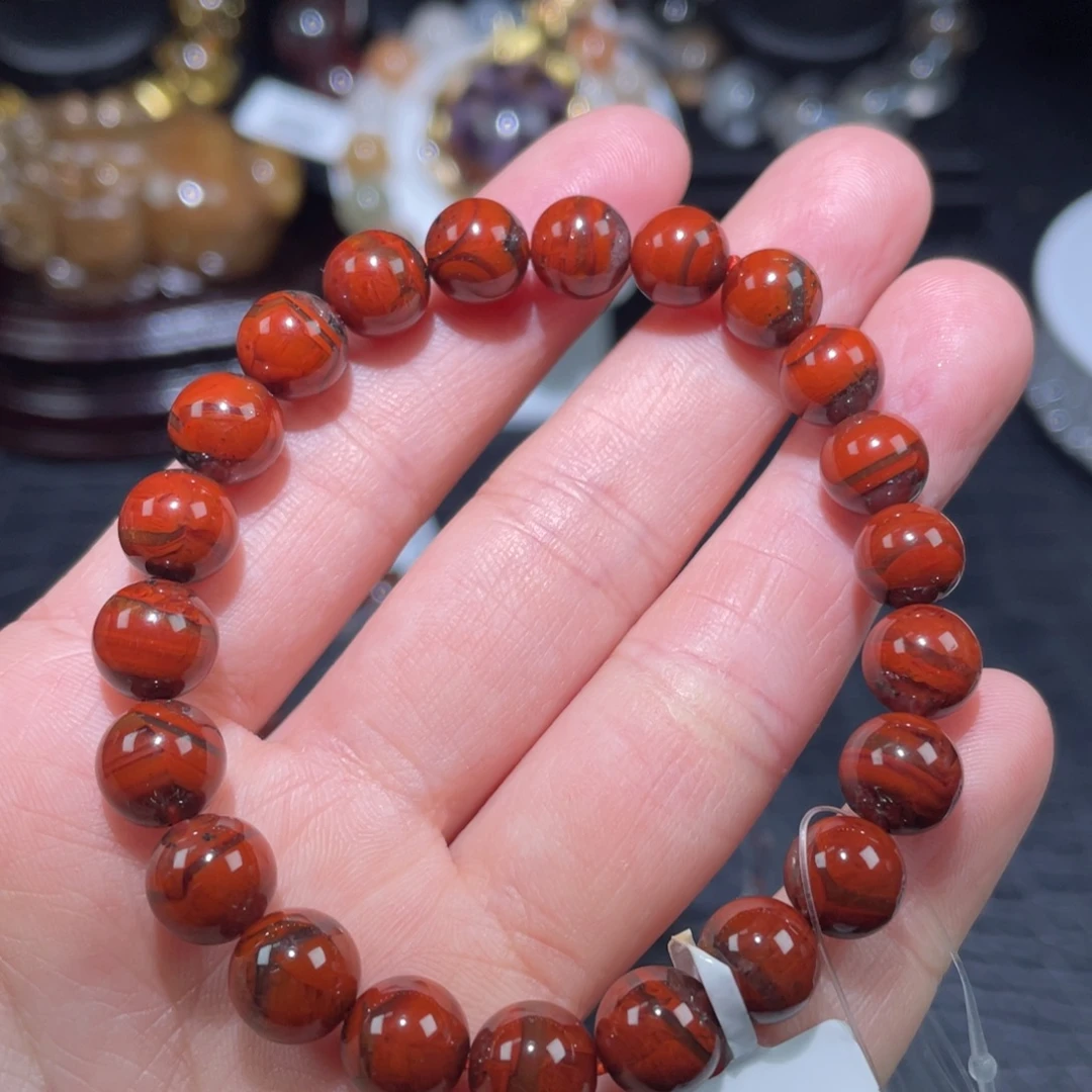 手镯未镶嵌水晶8mm极光23手链单圈