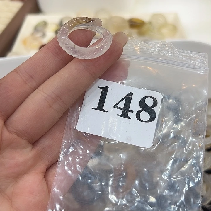 合金戒指玛瑙/玉髓148港17