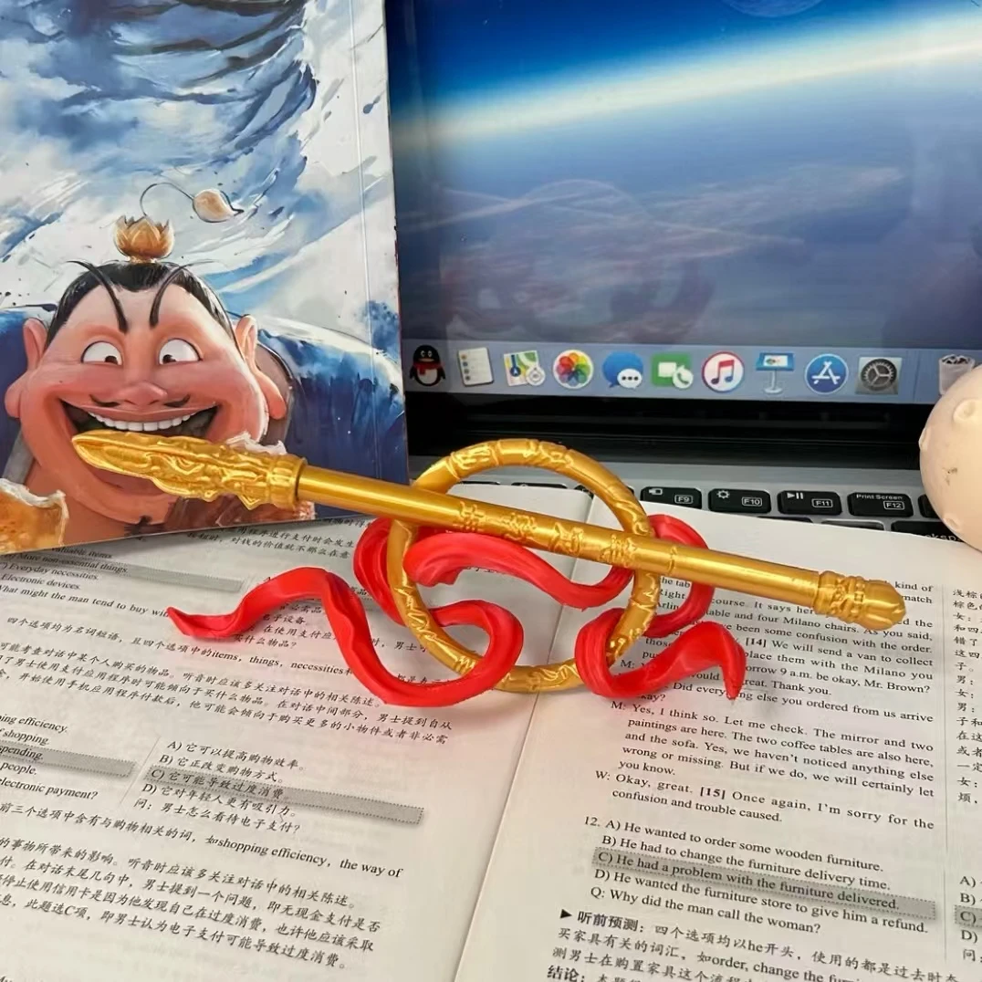 【现货】哪吒2魔童闹海一笔定乾坤摆件可写字中性笔男生女生礼物手