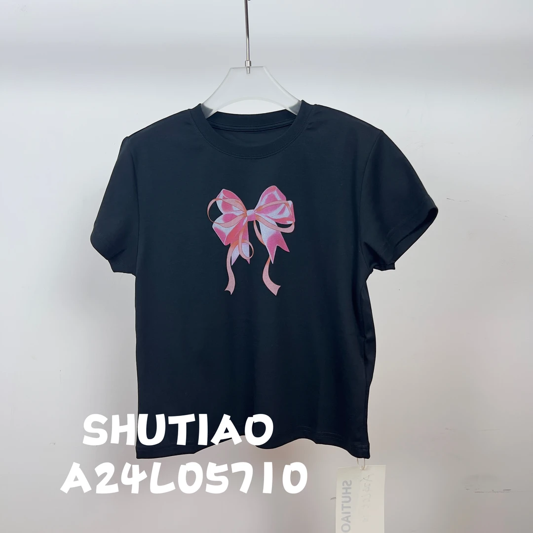 【SHUTIAO】2024秋冬：新款小众设计款T恤A24L05710