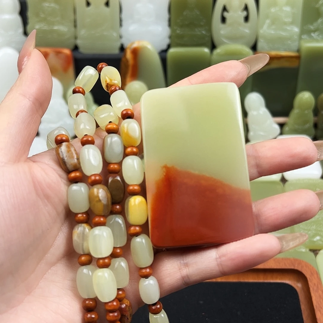 花皮特色平安牌吊坠