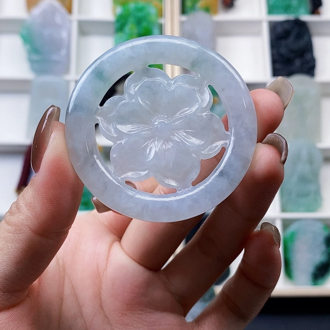 定制翡翠未镶嵌翡翠A货