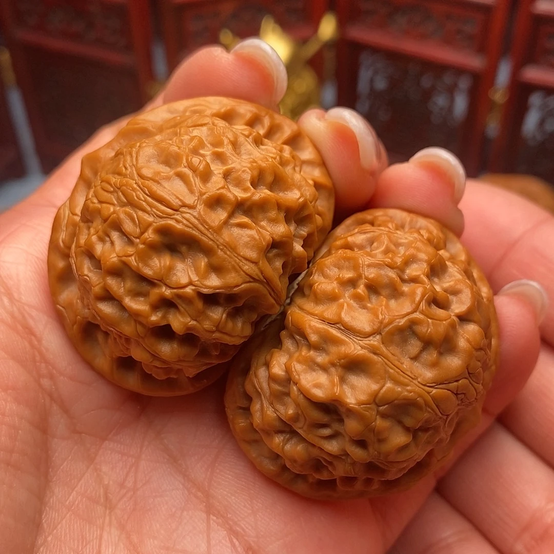 把件文玩核桃毕业肉球宫灯44全品