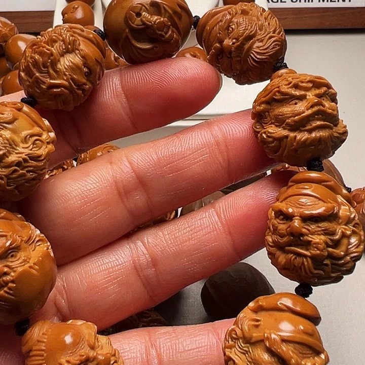 橄榄核手串/手链钟馗头