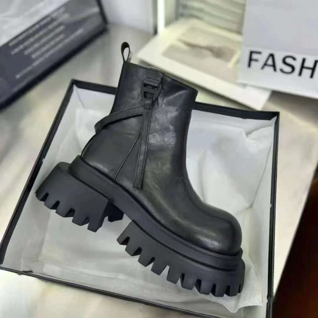 唐小肉潮搭2025烟筒靴百搭明星同款996-1（尺码足 卡码脚瘦拍小）