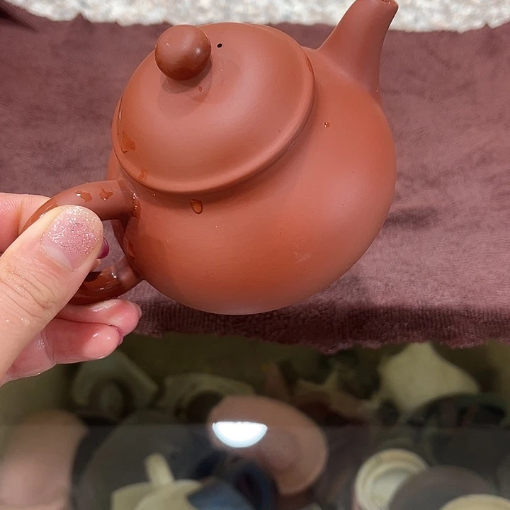 茶壶紫砂朱泥潘壶