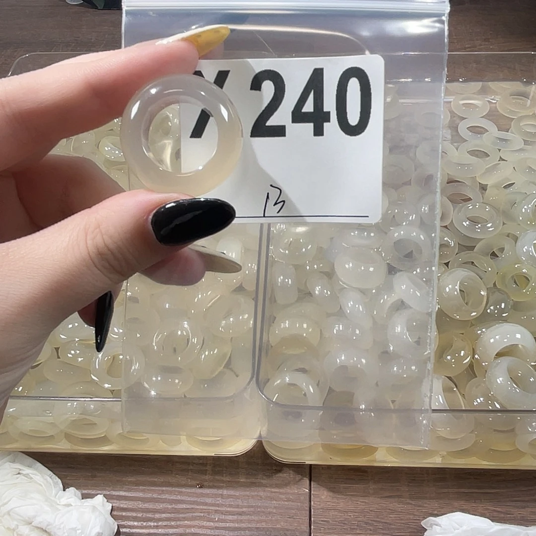玛瑙/玉髓未镶嵌戒指240
