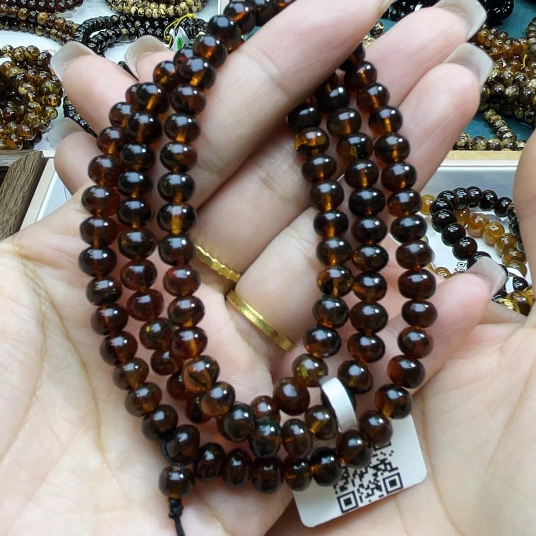 琥珀未镶嵌裸石6+