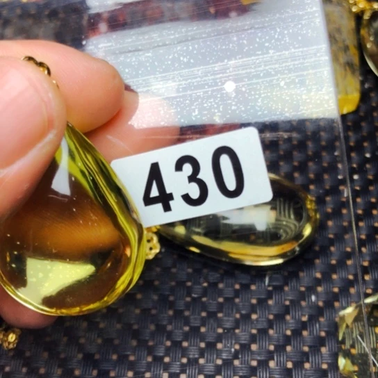 眼***镜未镶嵌颈饰水晶水晶