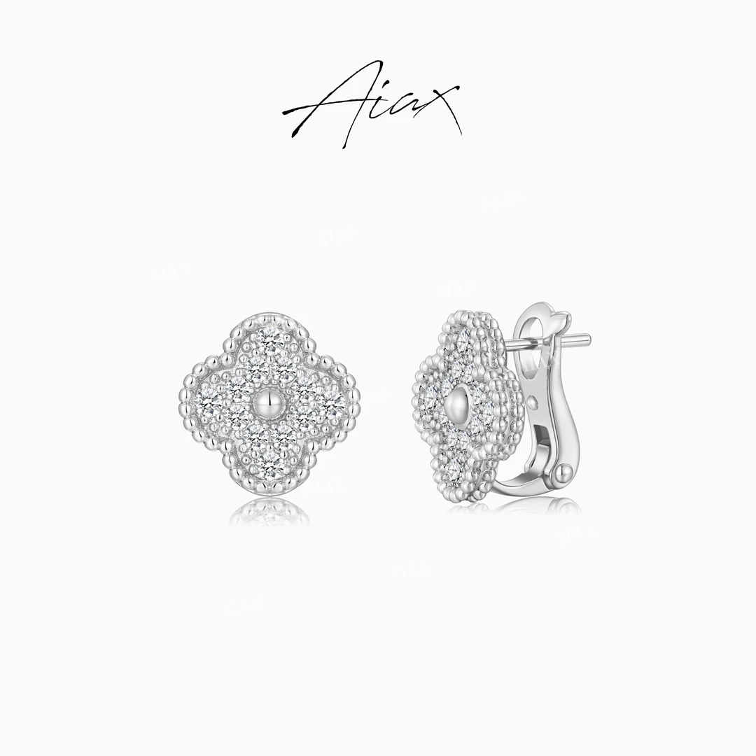 AIAX 流光风【秋上新】时尚轻奢韩版复古经典闪亮耳环TSL1412