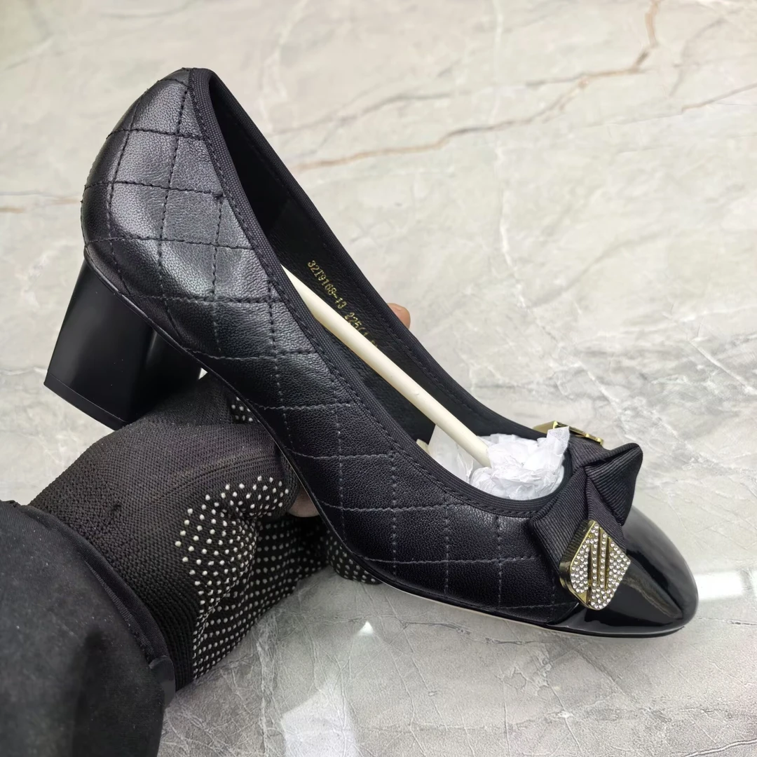 e (孤品)  36码单鞋女 9168-13(羊皮+牛皮)