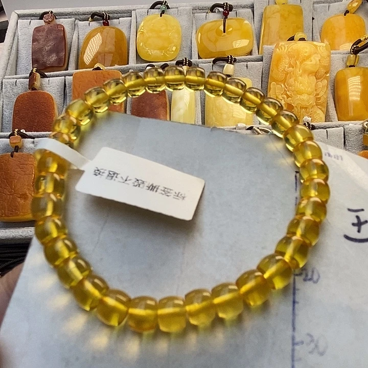 琥珀未镶嵌珠宝奇石