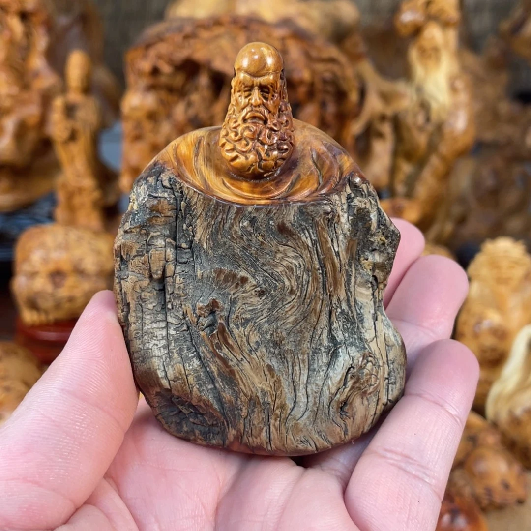 柏木（崖柏）太行崖柏精品手把件