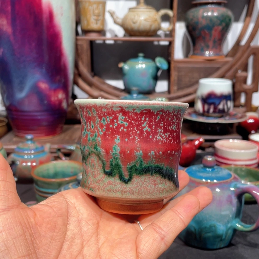 中国神后钧瓷茶器