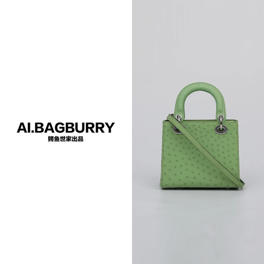 AI.BAGBURRY【丫丫专属t】2025上新好物鸵鸟皮斜挎包