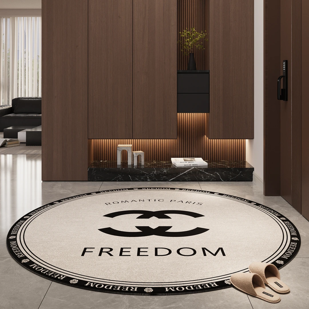 忘忧虫法式轻奢入户门垫家用免洗耐脏防滑玄关脚垫可裁剪进门地毯