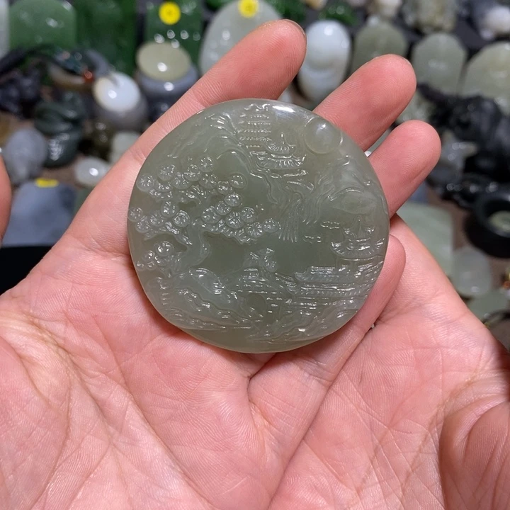 未镶嵌和田玉挂件