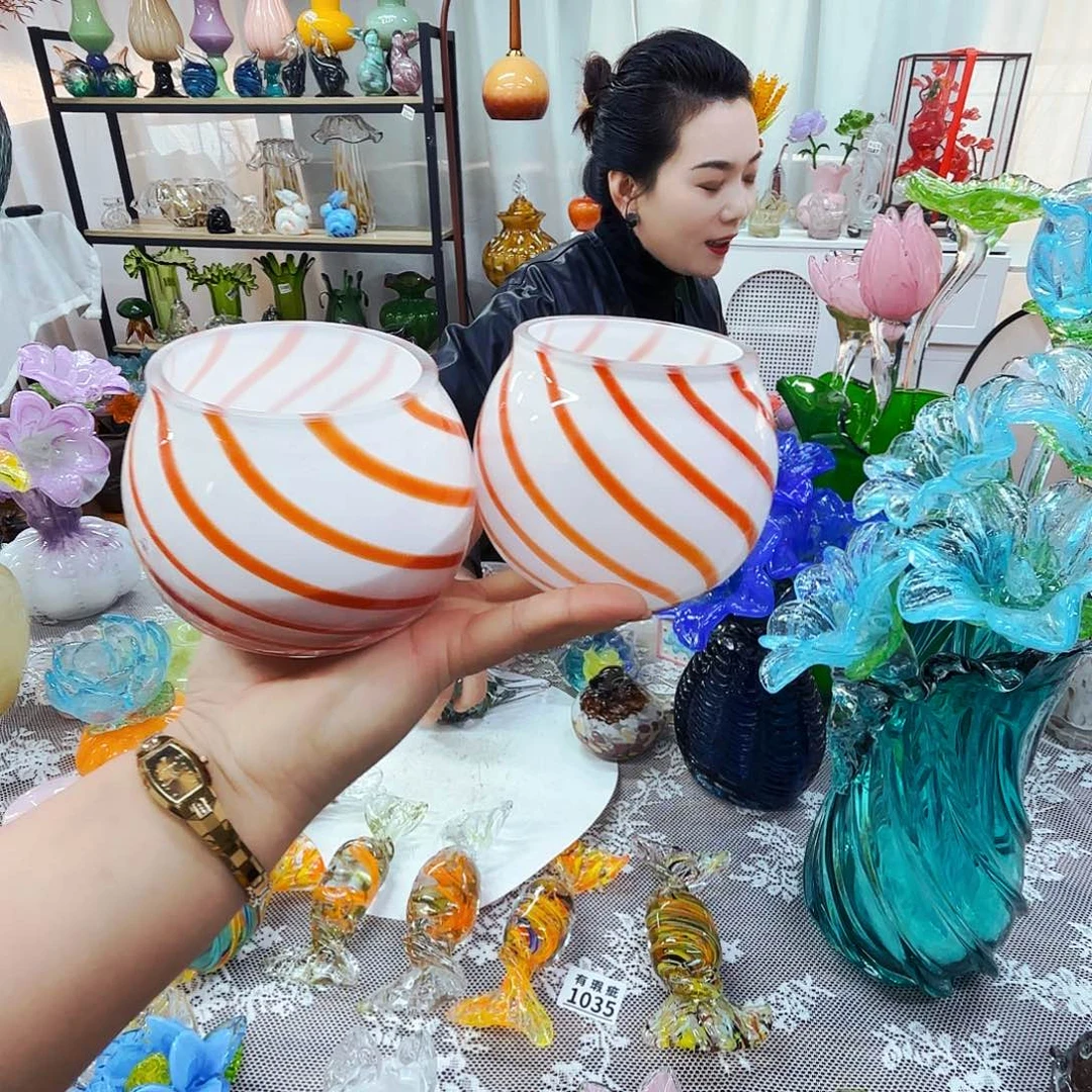 福利不退不换琉璃花瓶花器艺术品