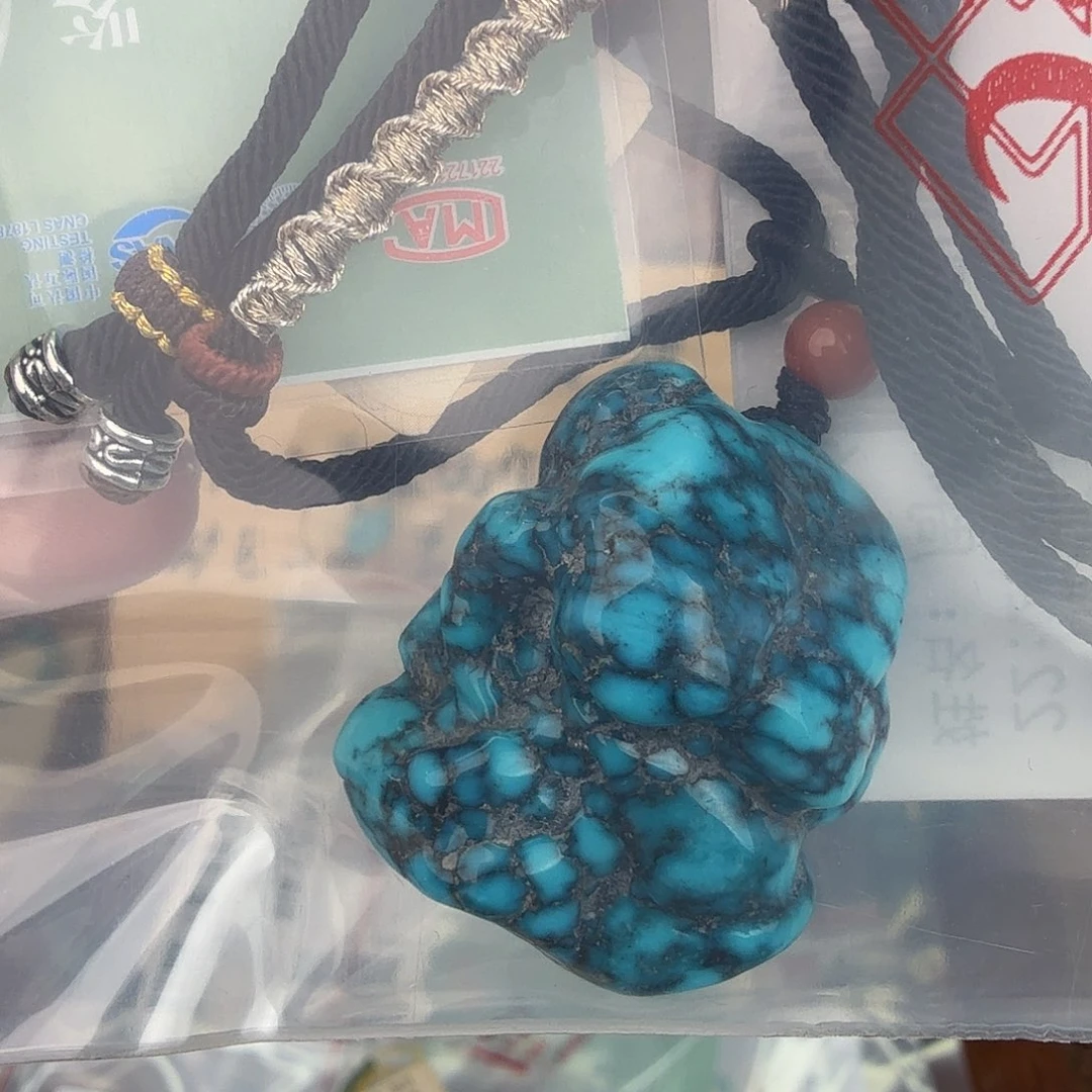 蓝****绿松石未镶嵌珠宝奇石