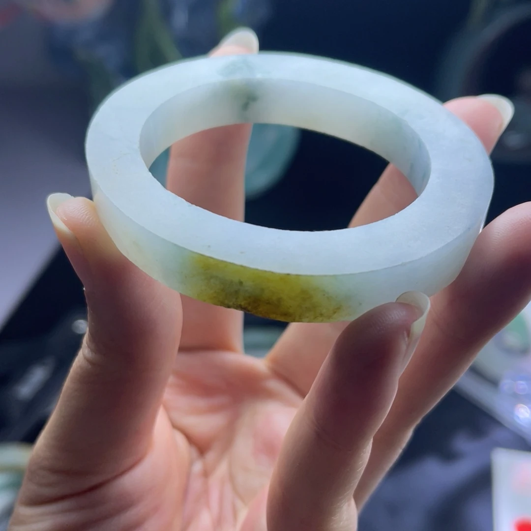 定制翡翠未镶嵌天然翡翠A货手镯