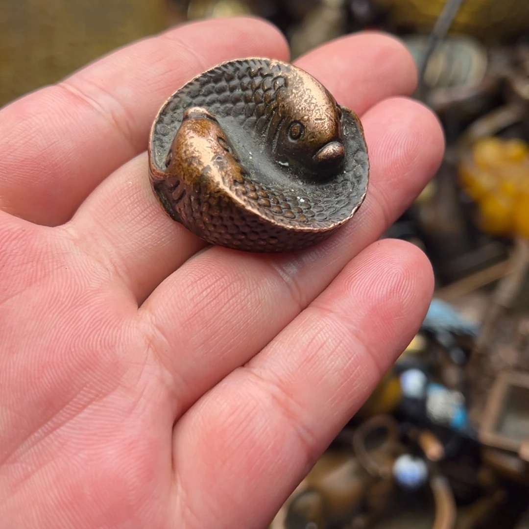 茶壶香炉铜器摆件