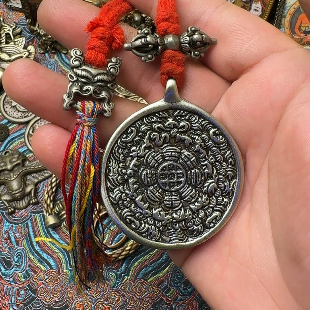 高***王藏式风格九宫八卦牌