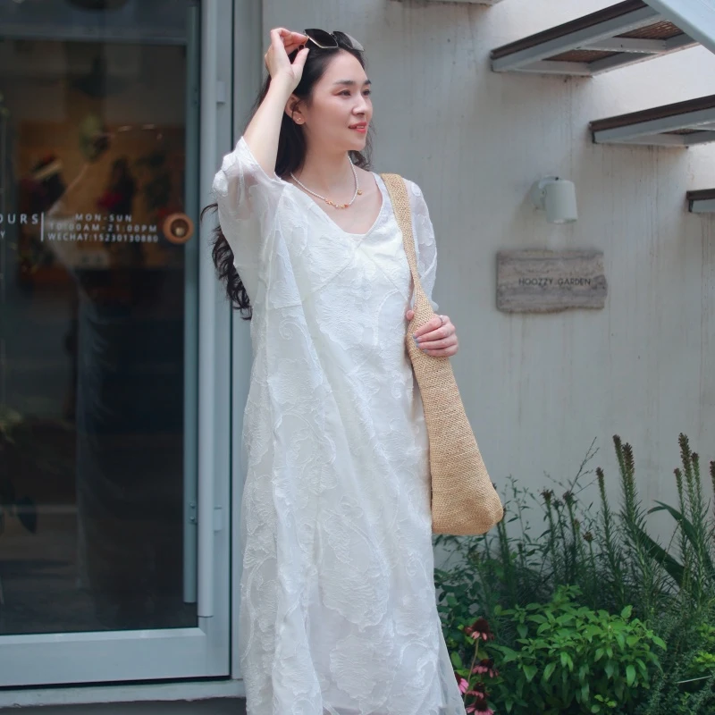 【2025门店同款】新中式连衣裙(25707440-月上海棠)